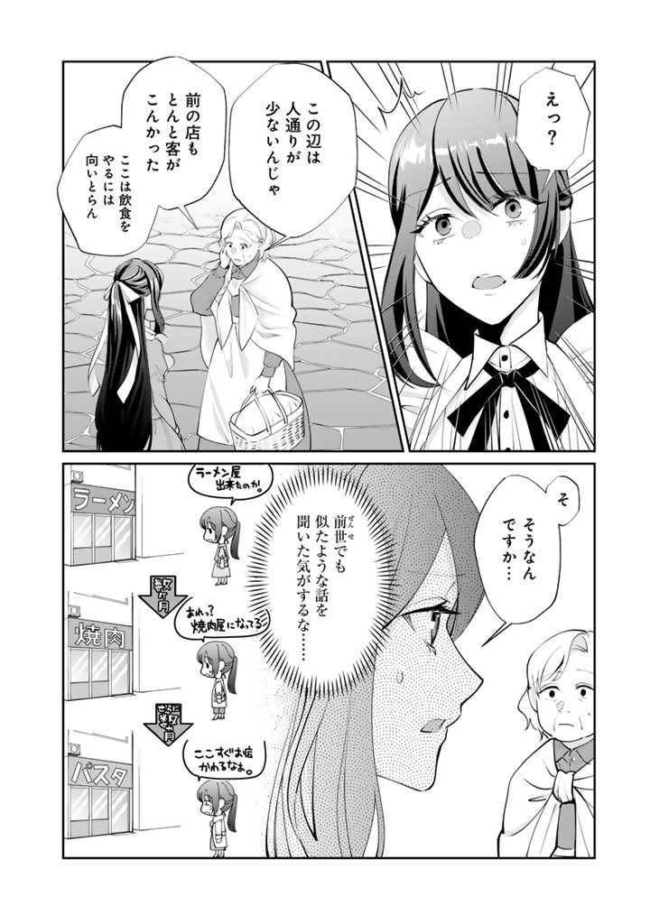 お菓子な悪役令嬢は没落後に甘党の王子に絡まれるようになりました 第2.1話 - Page 7