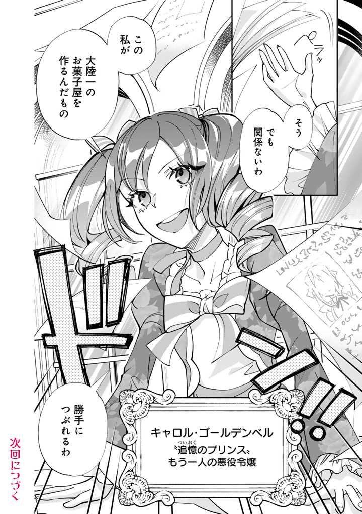 お菓子な悪役令嬢は没落後に甘党の王子に絡まれるようになりました 第4.2話 - Page 15