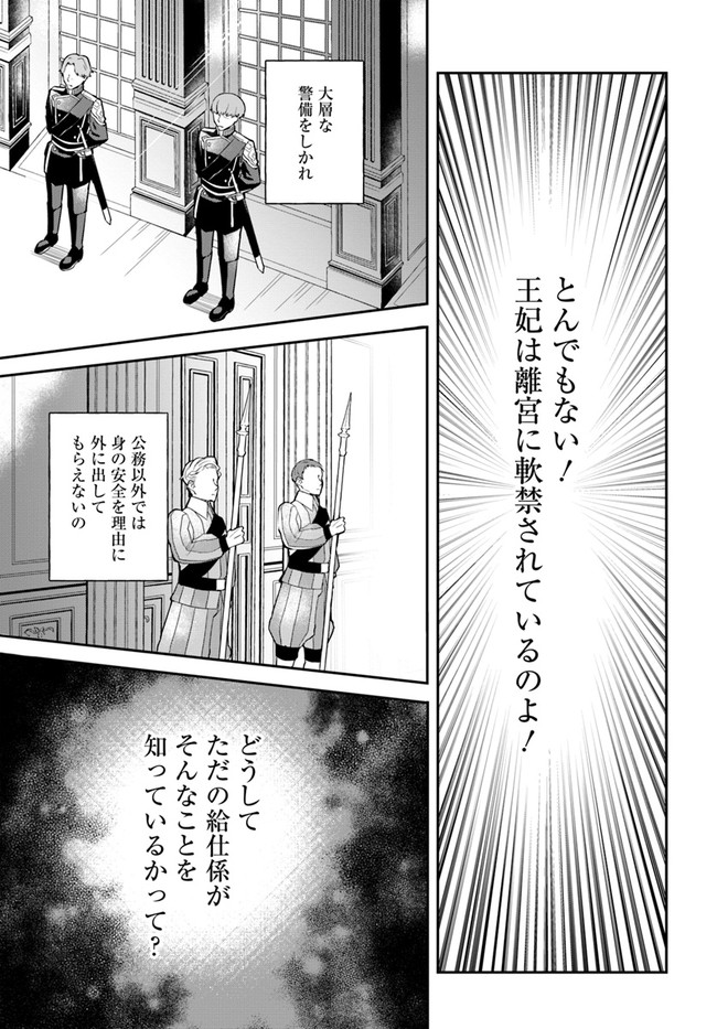 お飾り王妃になったので、こっそり働きに出ることにしました お飾り王妃になったので、こっそり働きに出ることにしました ～うさぎがいるので独り寝も寂しくありません！ 第1話 - Page 9