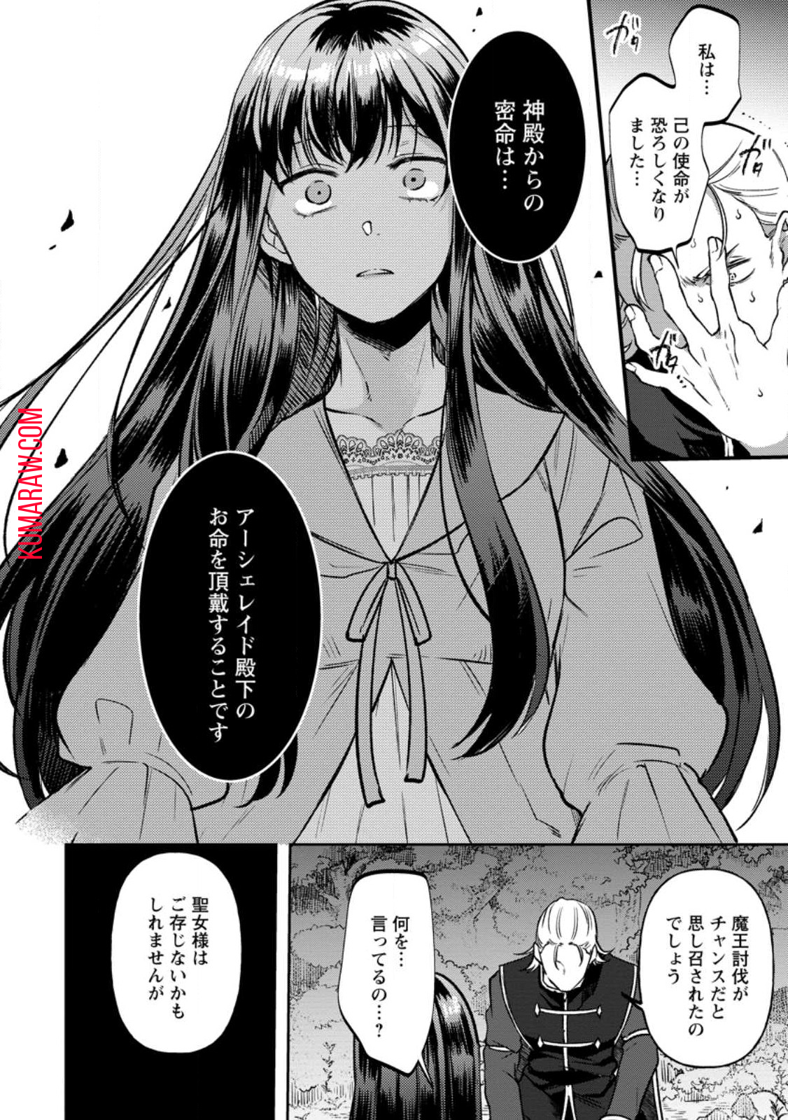 怒った聖女は一人で魔王を倒したい怒った聖女は一人で魔王を倒したい 第12.3話 - Page 3