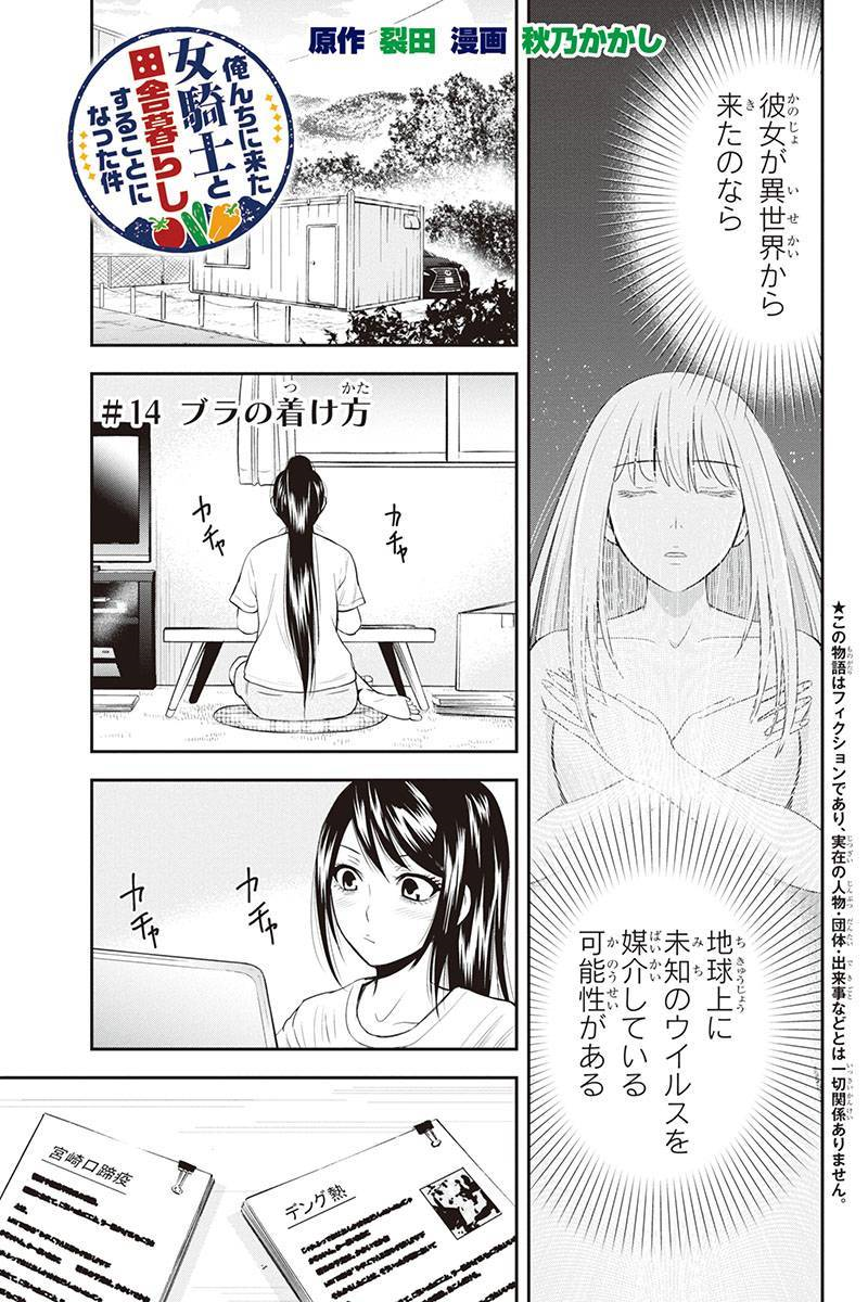 俺んちに来た女騎士と田舎暮らしすることになった件 第14話 - Page 1