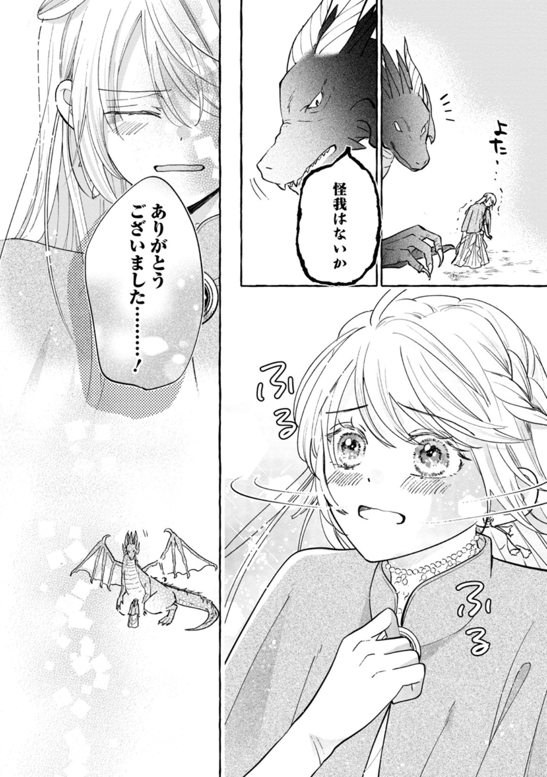 お試しで喚ばれた聖女なのに最強竜に気に入られてしまいました。 第11.2話 - Page 5