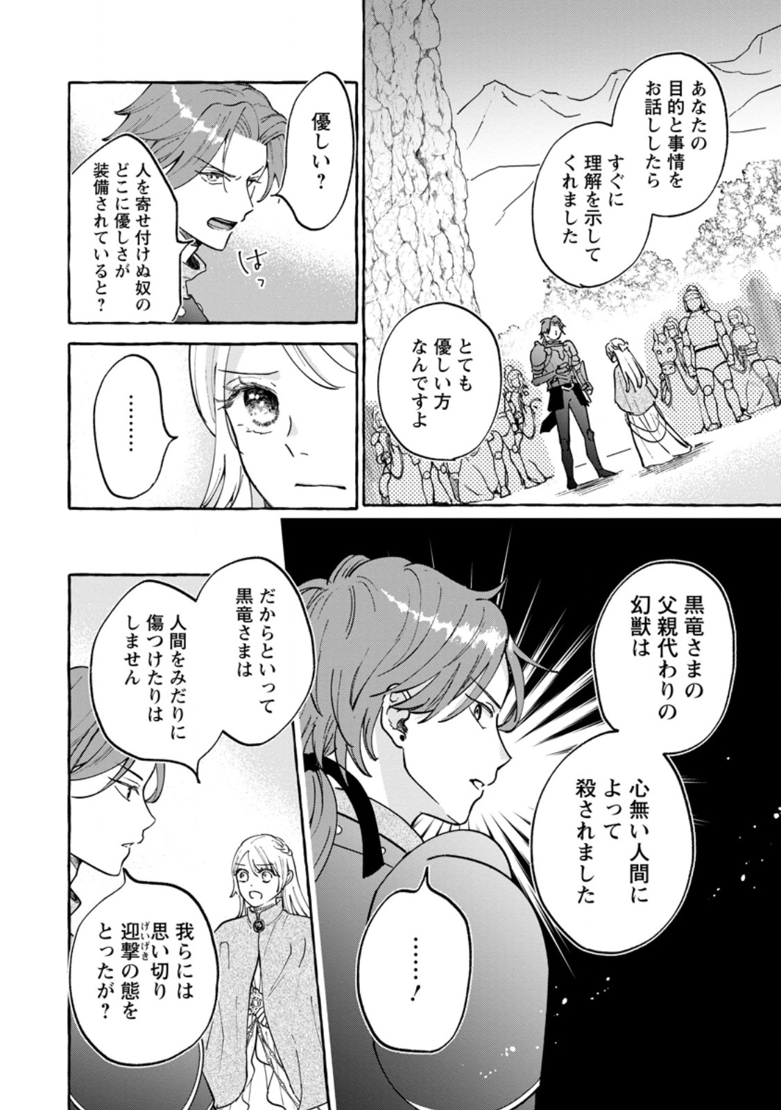 お試しで喚ばれた聖女なのに最強竜に気に入られてしまいました。 第12.1話 - Page 3