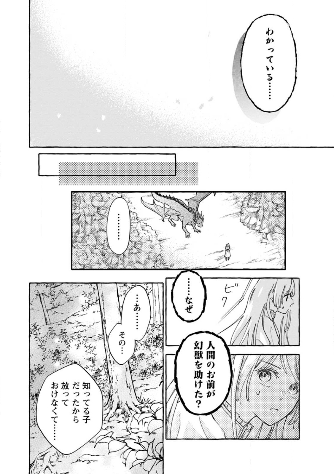 お試しで喚ばれた聖女なのに最強竜に気に入られてしまいました。 第3.2話 - Page 10