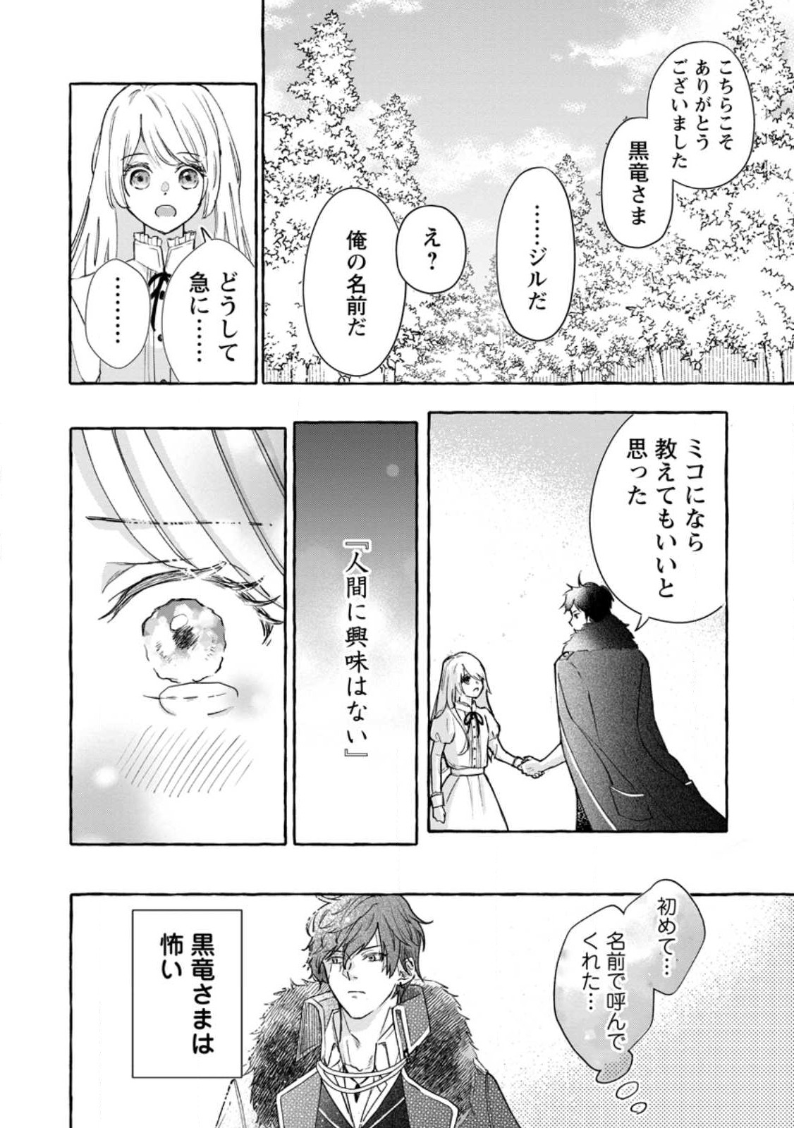 お試しで喚ばれた聖女なのに最強竜に気に入られてしまいました。 第3.3話 - Page 9