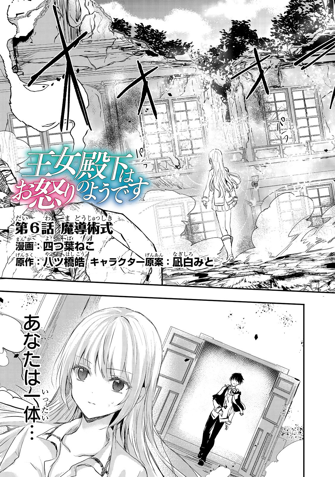 王女殿下はお怒りのようです 第6話 - Page 3