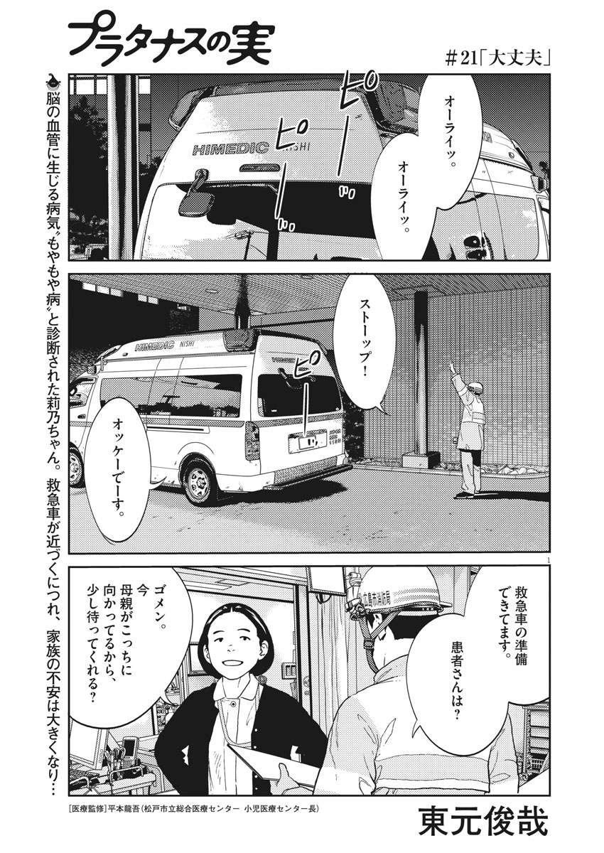 プラタナスの実−小児科医療チャンネル−;Planetreefruit-Pediatricmedicalchannel- 第21話 - Page 1