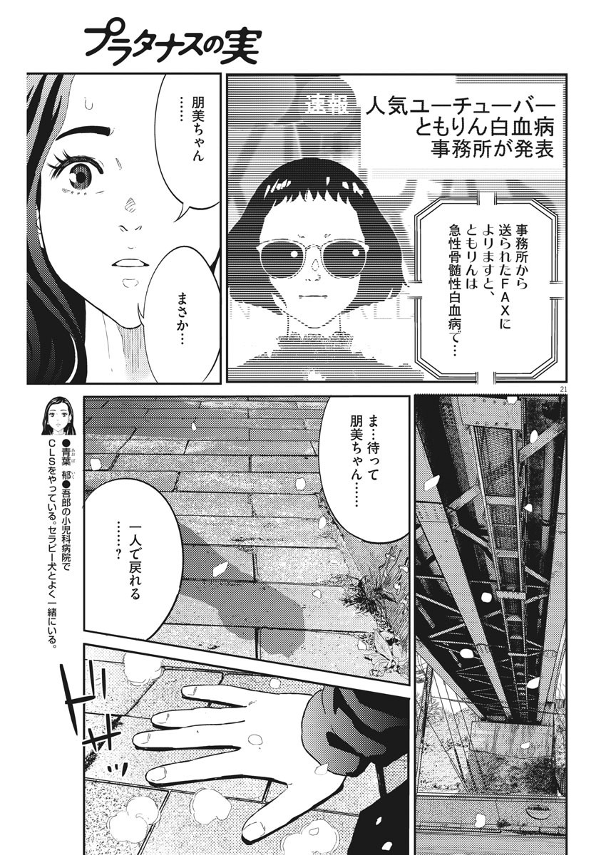 プラタナスの実−小児科医療チャンネル−;Planetreefruit-Pediatricmedicalchannel- 第26話 - Page 21