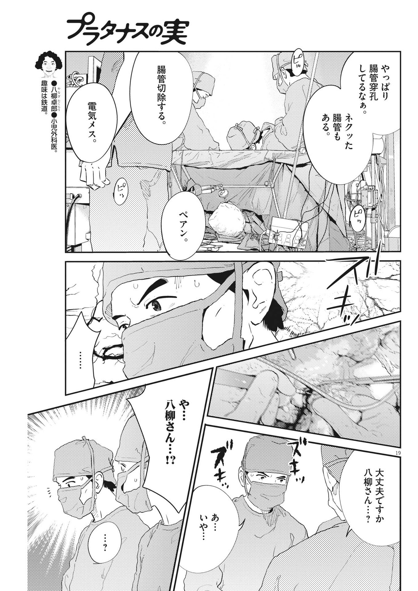 プラタナスの実−小児科医療チャンネル−;Planetreefruit-Pediatricmedicalchannel- 第55話 - Page 19