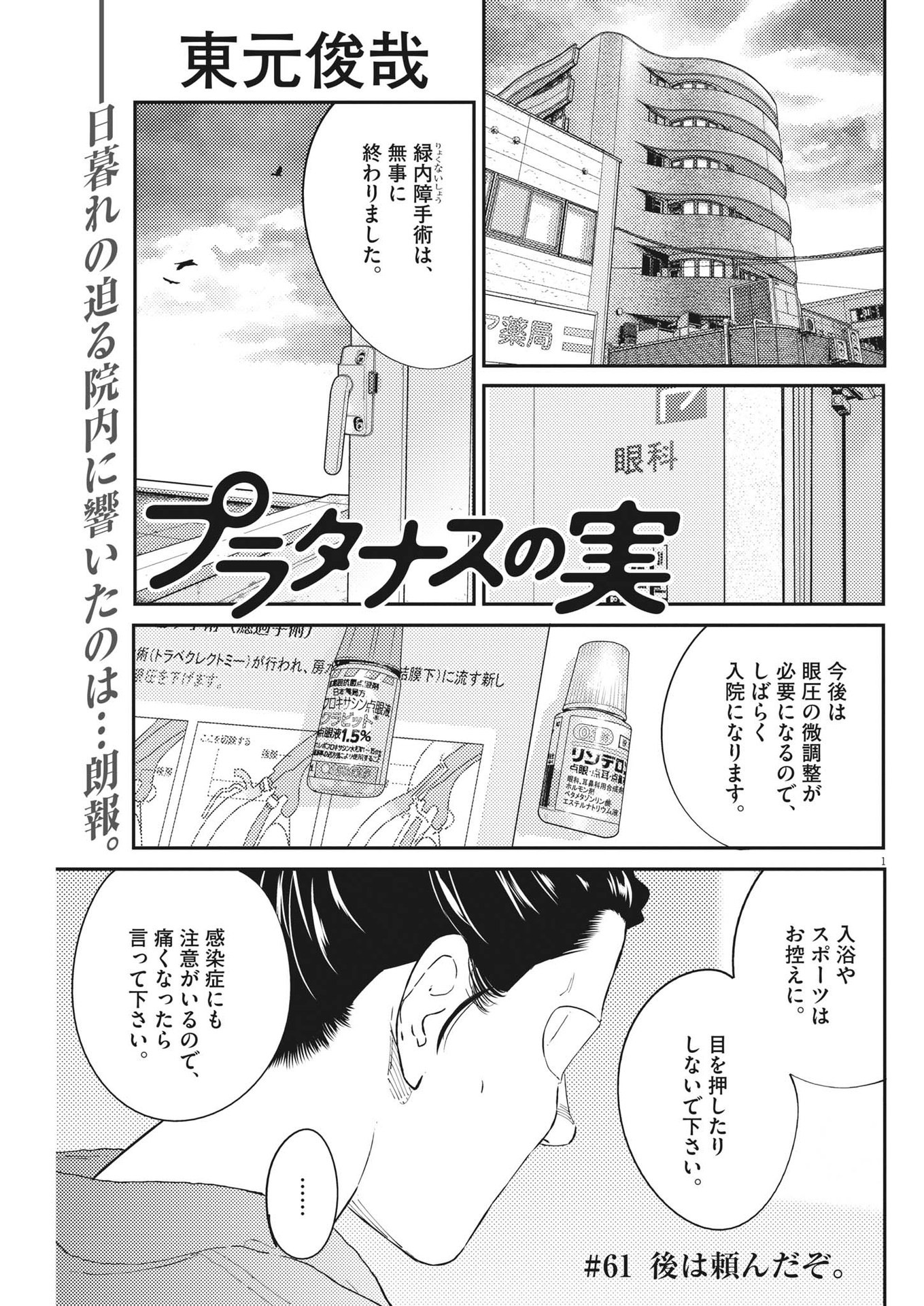 プラタナスの実−小児科医療チャンネル−;Planetreefruit-Pediatricmedicalchannel- 第61話 - Page 1