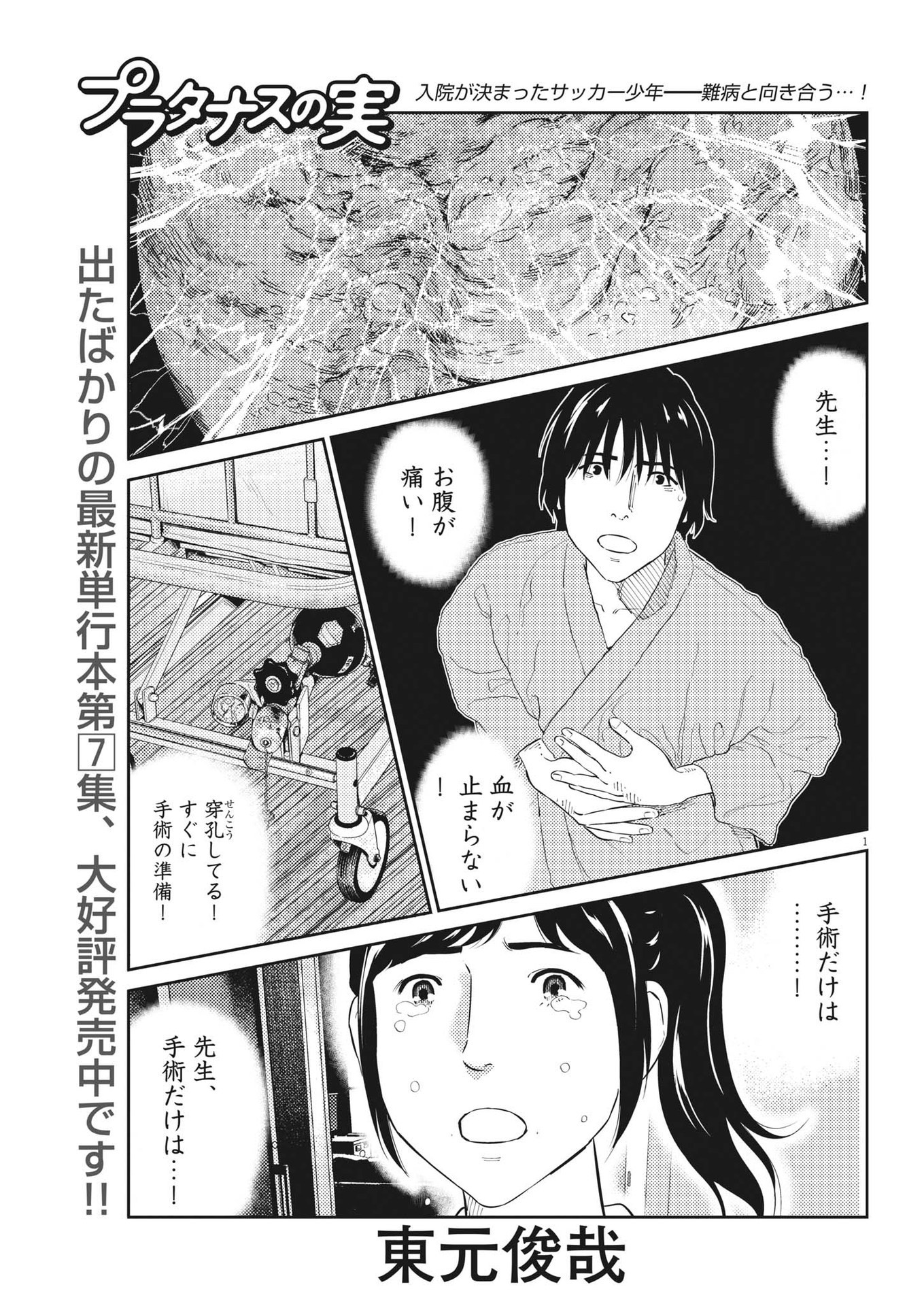 プラタナスの実−小児科医療チャンネル−;Planetreefruit-Pediatricmedicalchannel- 第74話 - Page 1