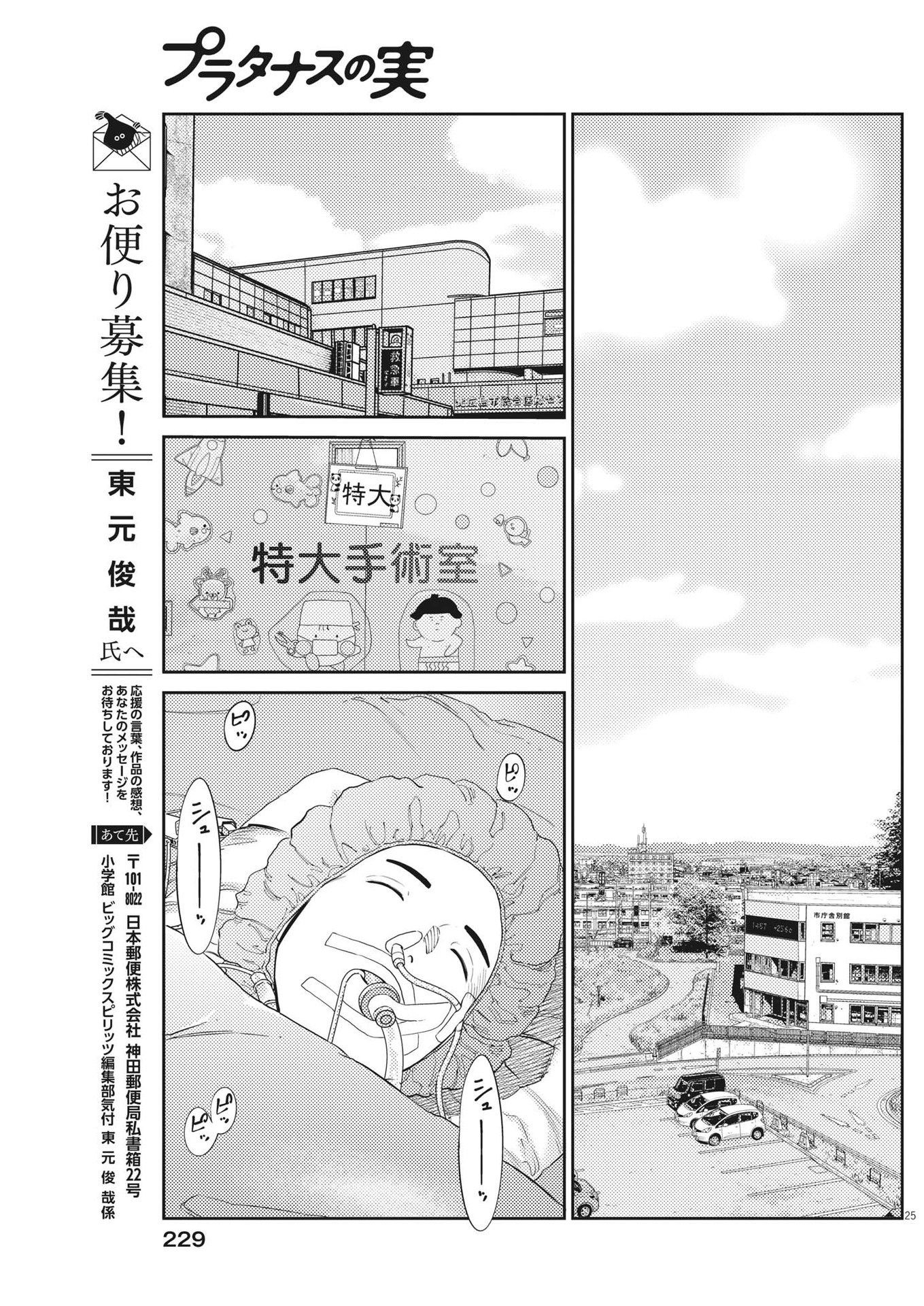 プラタナスの実−小児科医療チャンネル−;Planetreefruit-Pediatricmedicalchannel- 第87話 - Page 25