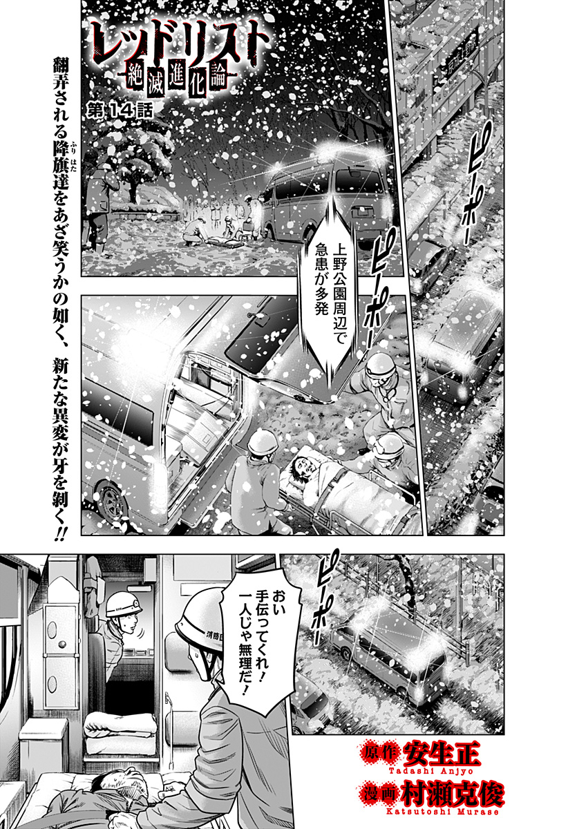 レッドリスト 第14話 - Page 1