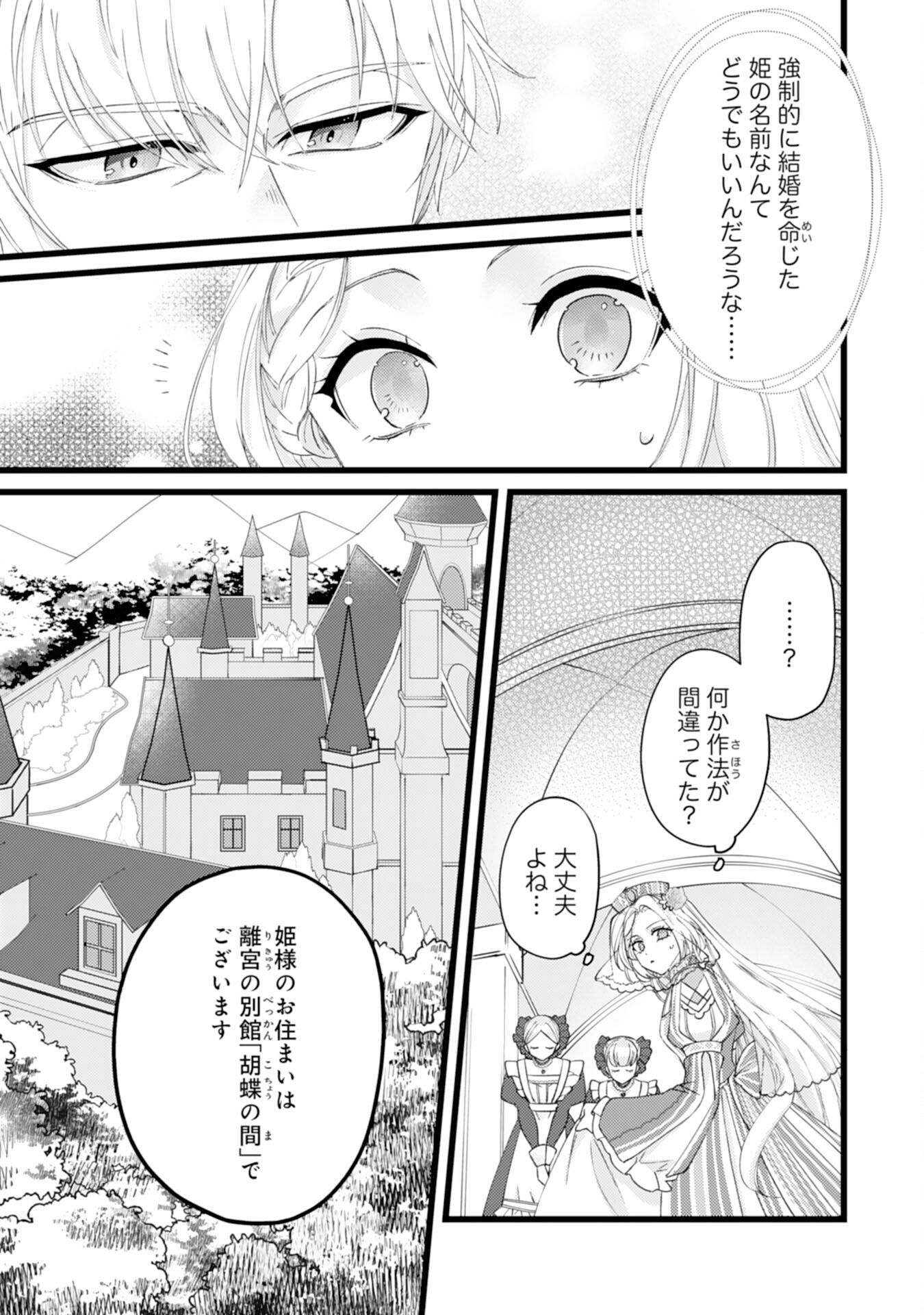 冷酷な獣人王子に身代わりで嫁いだら、番として溺愛されました 第1話 - Page 17