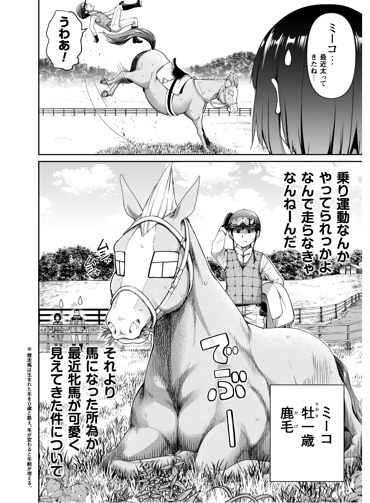 転生競走馬H-MANエッチマン 第1話 - Page 34