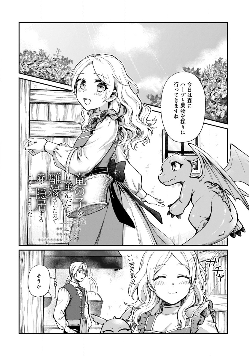 竜の子を産んだら離縁されたので森で隠居することにしました 第8話 - Page 1