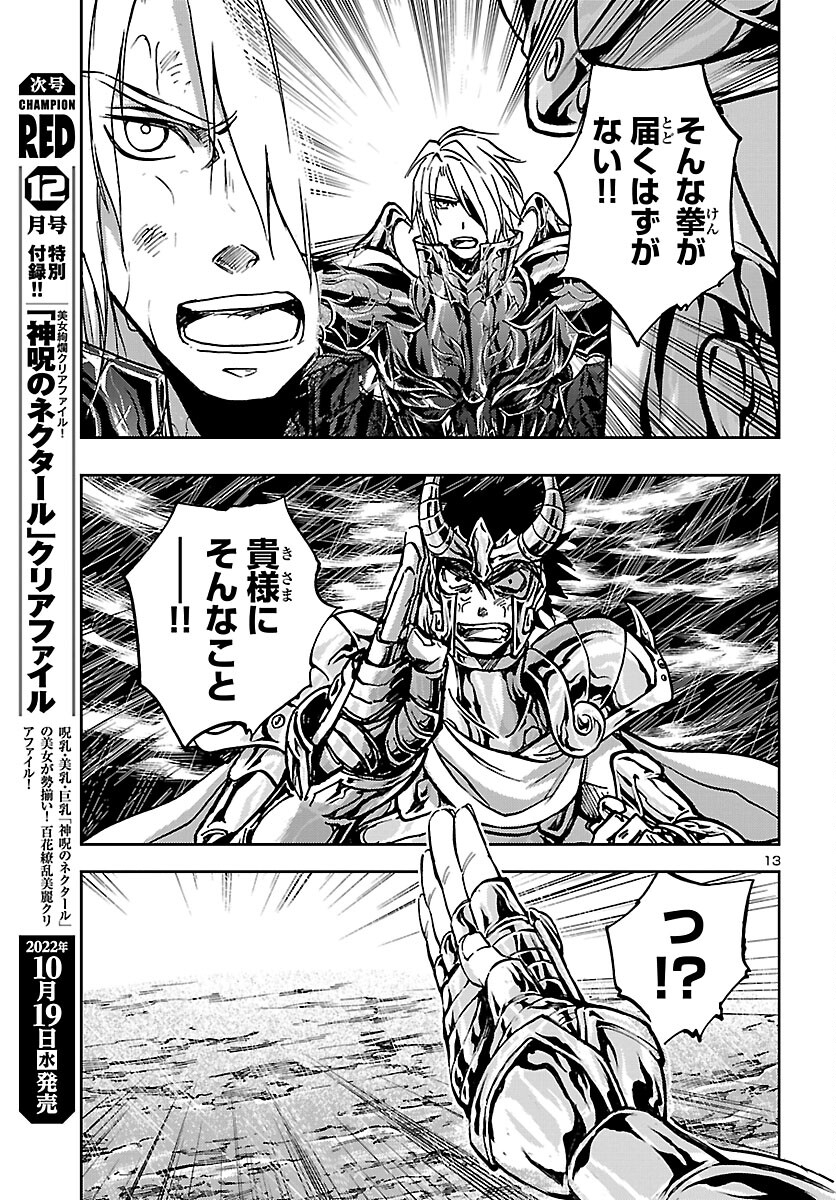 聖闘士星矢・冥王異伝 ダークウィング 第18話 - Page 13