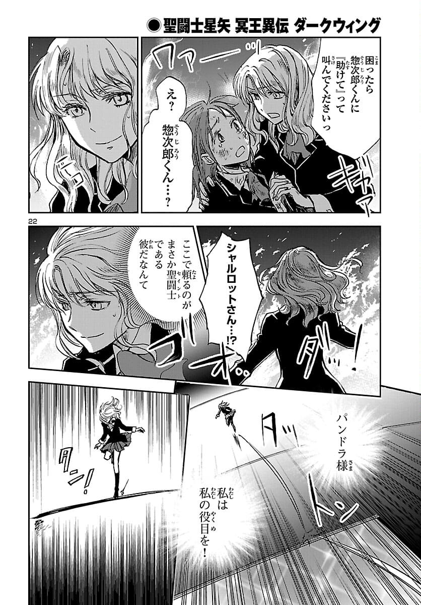 聖闘士星矢・冥王異伝 ダークウィング 第6.2話 - Page 22