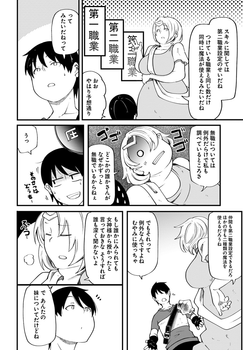 成長チートでなんでもできるようになったが、無職だけは辞められないようです 第17話 - Page 38