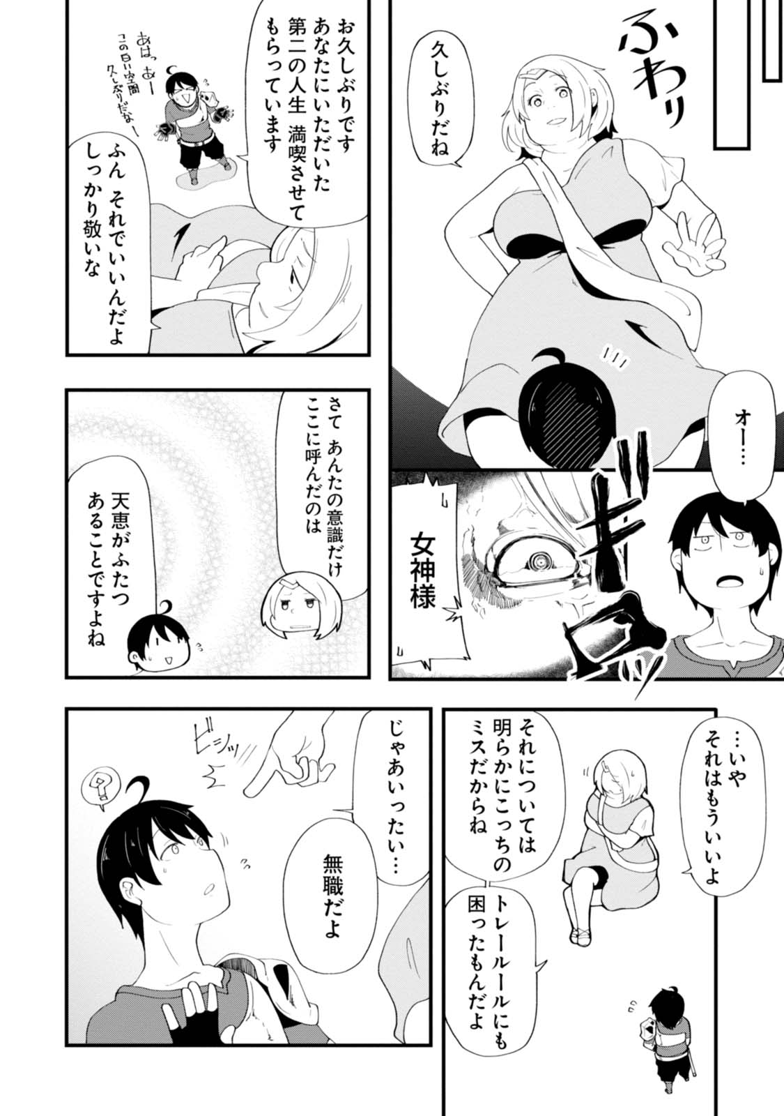 成長チートでなんでもできるようになったが、無職だけは辞められないようです 第6話 - Page 37