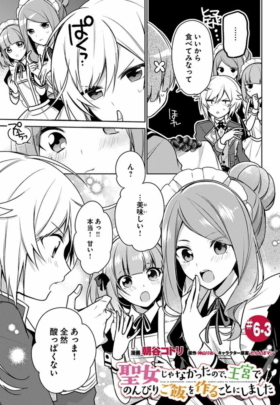 聖女じゃなかったので、王宮でのんびりご飯を作ることにしました 第6話 - Page 15