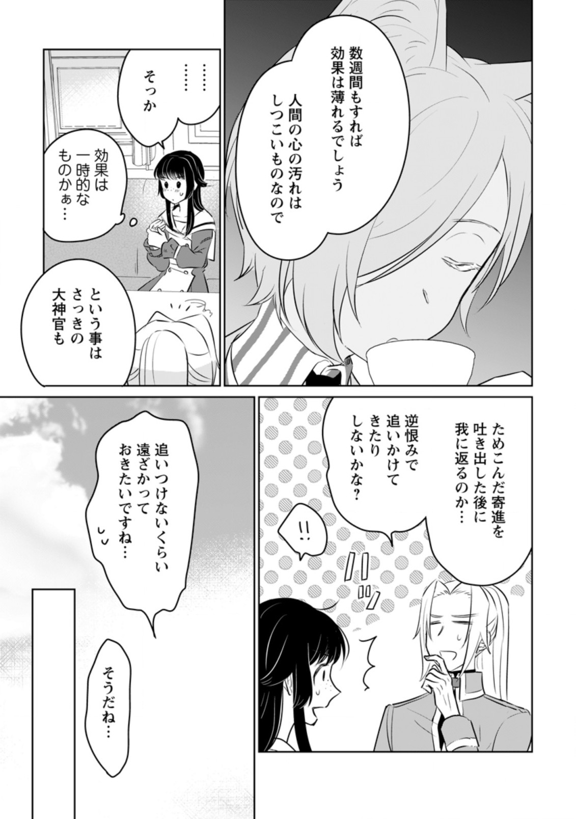 聖女じゃないと追放されたので、もふもふ従者(聖獣)とおにぎりを握る 第17.3話 - Page 2