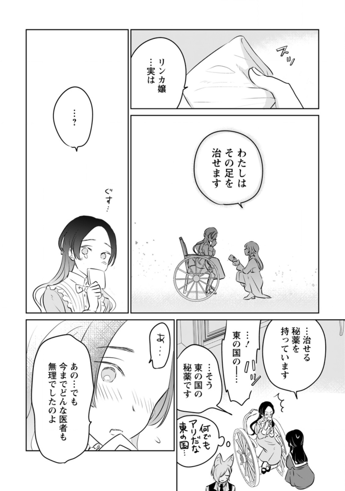 聖女じゃないと追放されたので、もふもふ従者(聖獣)とおにぎりを握る 第18.3話 - Page 6