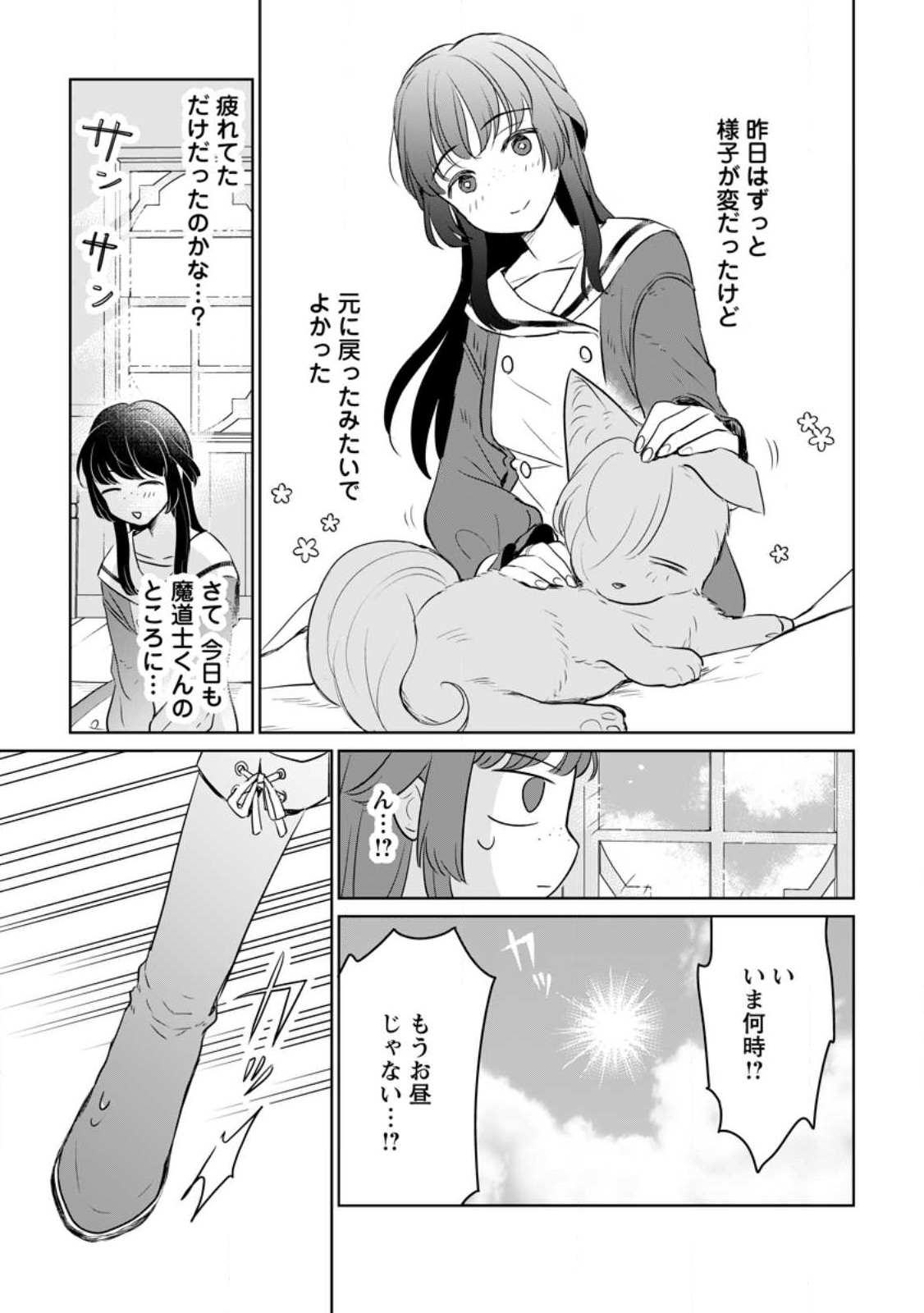 聖女じゃないと追放されたので、もふもふ従者(聖獣)とおにぎりを握る 第26.2話 - Page 7