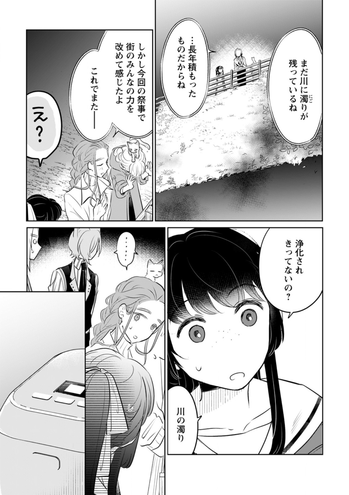 聖女じゃないと追放されたので、もふもふ従者(聖獣)とおにぎりを握る 第33.2話 - Page 4