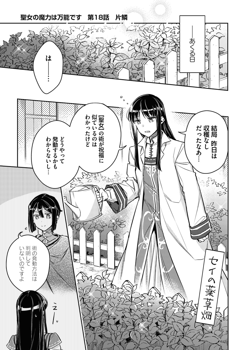 聖女の魔力は万能です 第18.1話 - Page 1