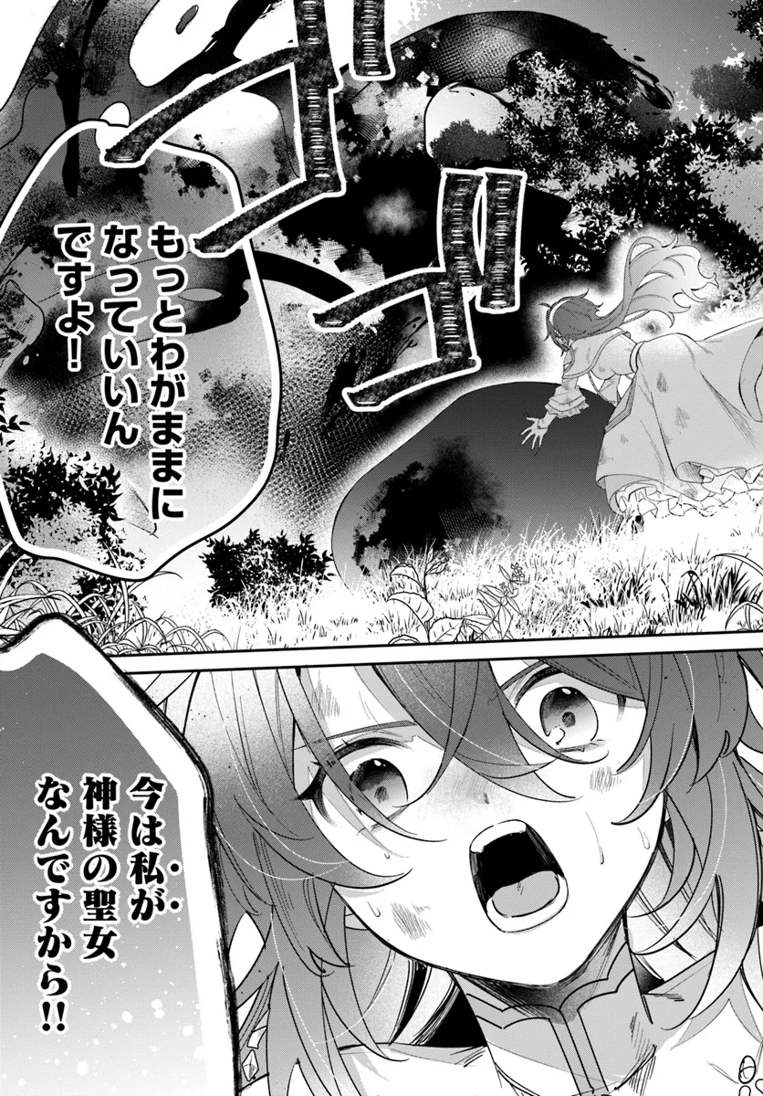 聖女様に醜い神様との結婚を押し付けられました 第8.2話 - Page 13