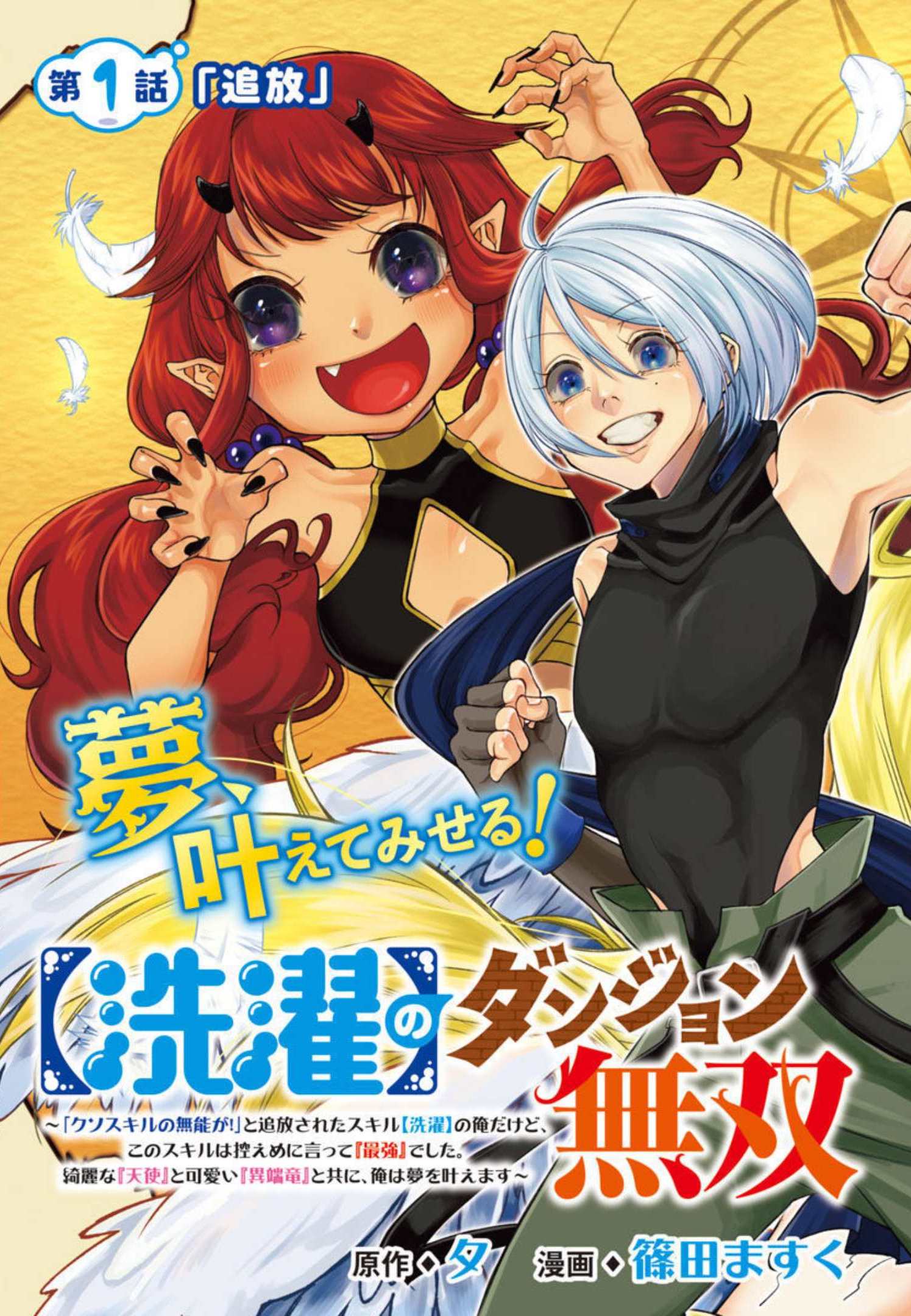 【洗濯】のダンジョン無双～「クソスキルの無能が！」と追放されたスキル【洗濯】の俺だけど、このスキルは控えめに言って『最強』でした。綺麗な『天使』と可愛い『異端竜』と共に、俺は夢を叶えます 第1話 - Page 5