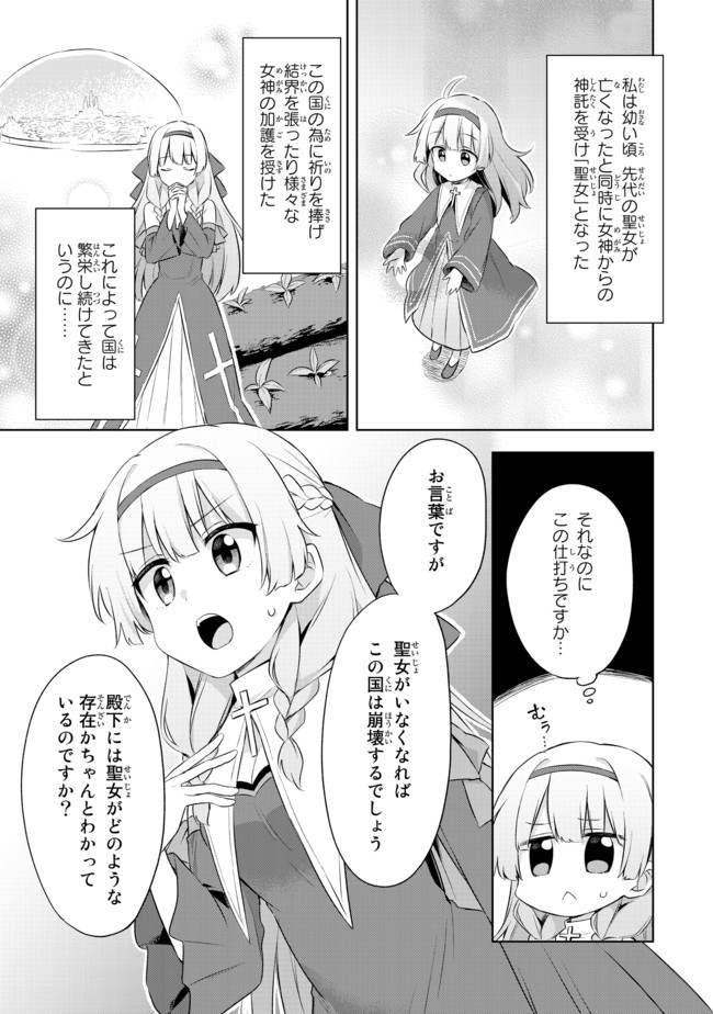 真の聖女である私は追放されました。だからこの国はもう終わりです 第1.1話 - Page 5