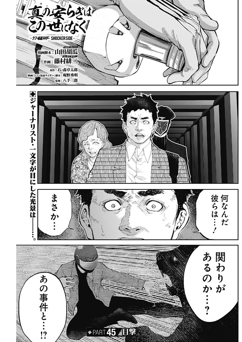 真の安らぎはこの世になく -シン・仮面ライダー SHOCKER SIDE- 第45話 - Page 2