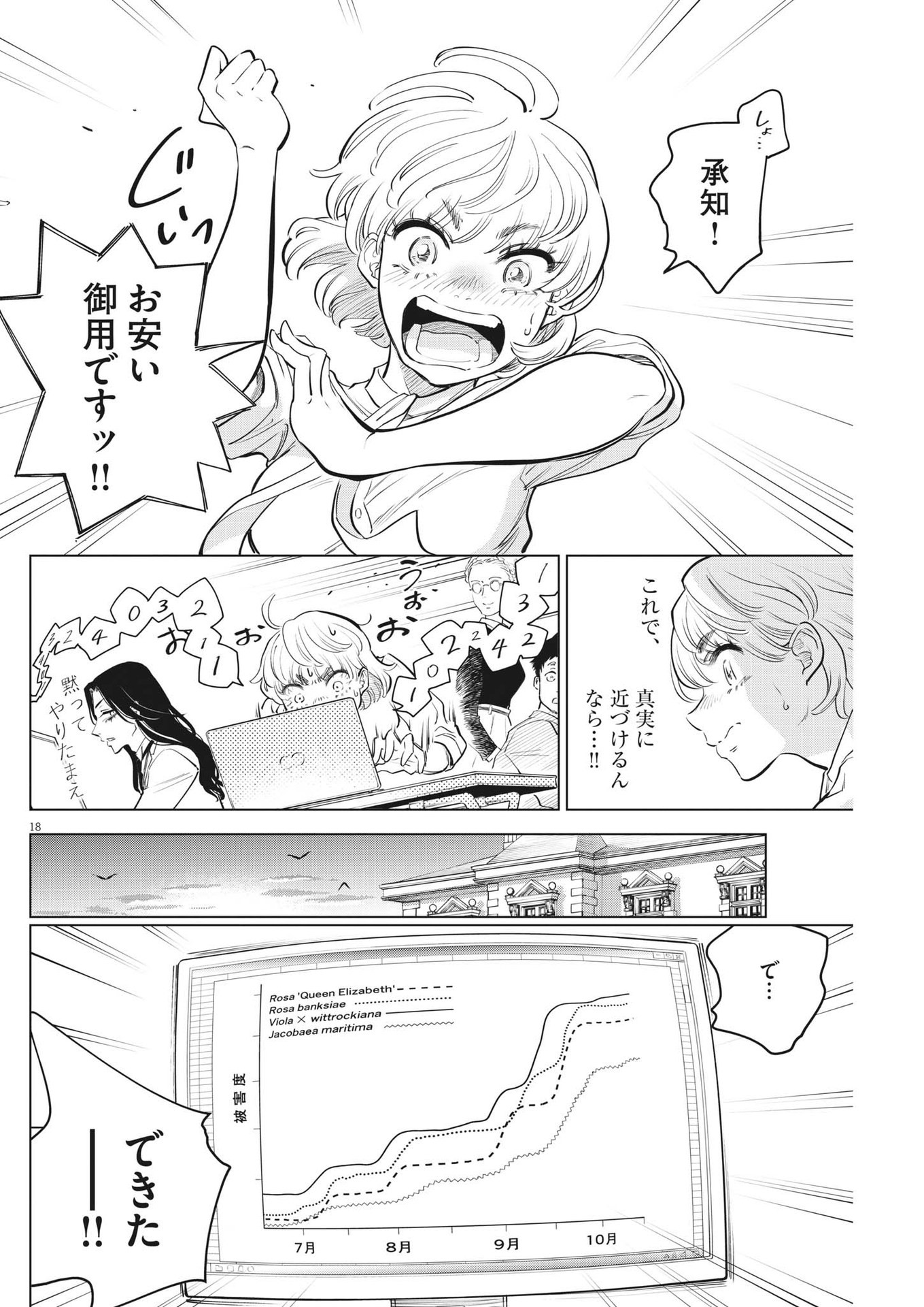 植物病理学は明日の君を願う 第4話 - Page 18