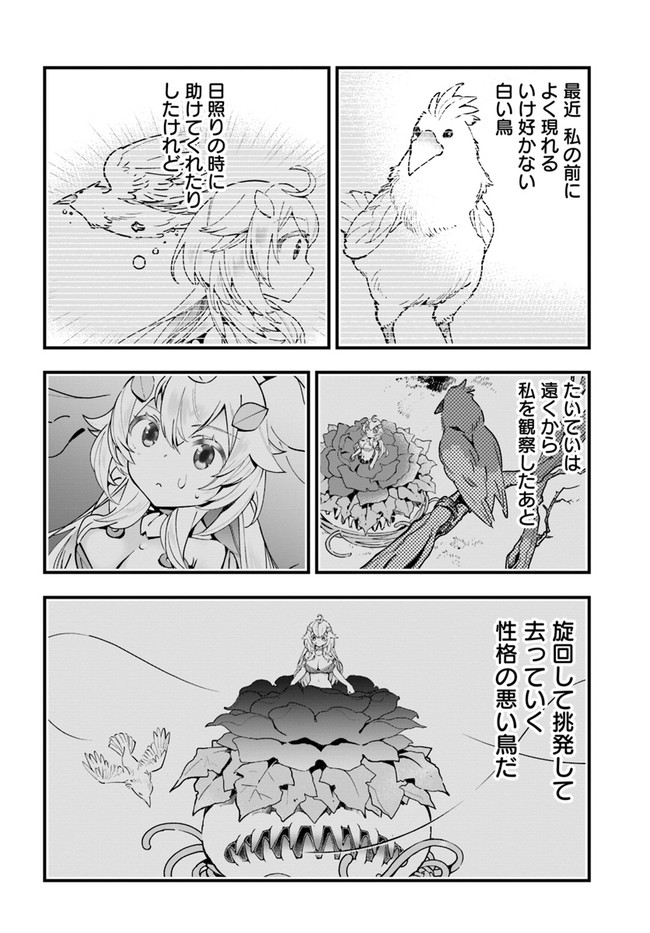 植物モンスター娘日記　～聖女だった私が裏切られた果てにアルラウネに転生してしまったので、これからは光合成をしながら静かに植物ライフを過ごします～ 第6話 - Page 26