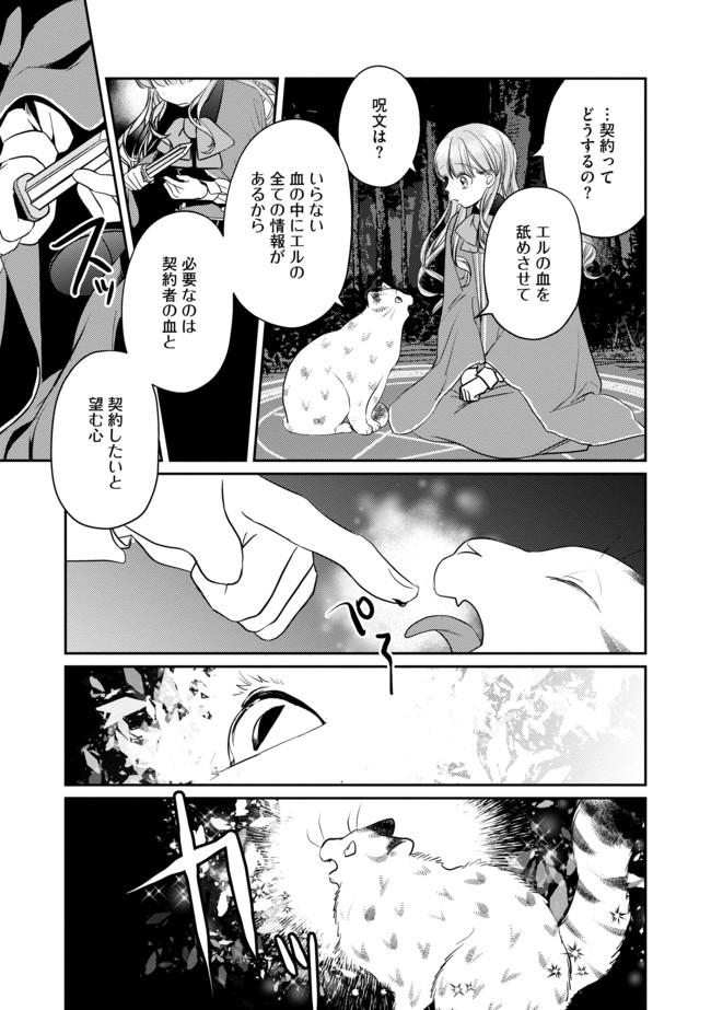 少女と猫とお人好しダークエルフの魔石工房 第3話 - Page 15