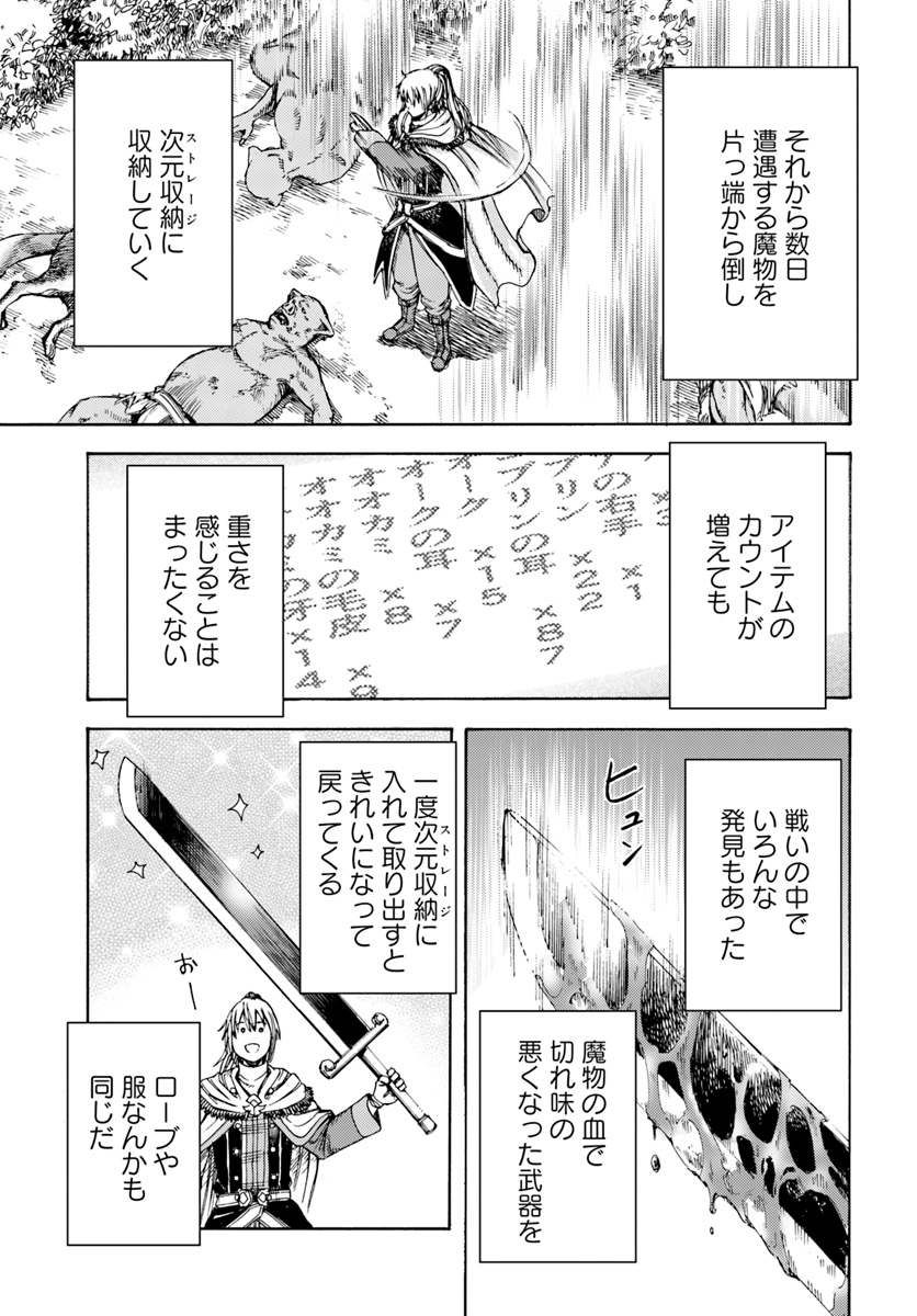 召喚された賢者は異世界を往く ～最強なのは不要在庫のアイテムでした～ 第4話 - Page 35