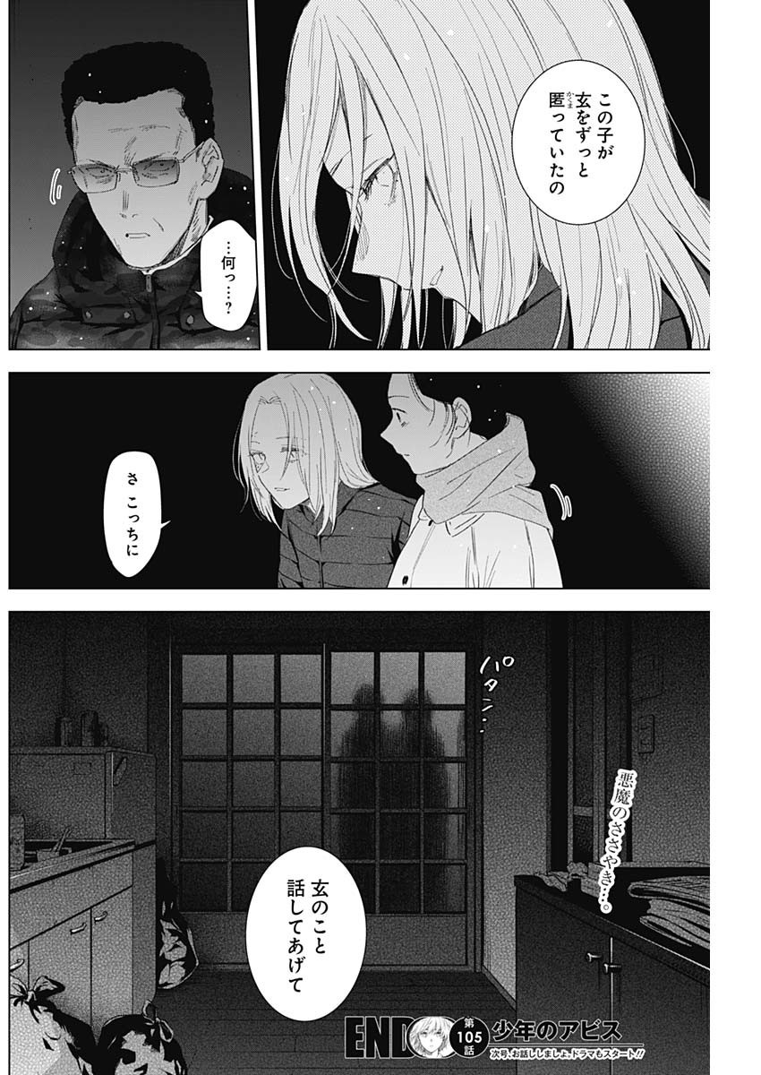 少年のアビス 第105話 - Page 21