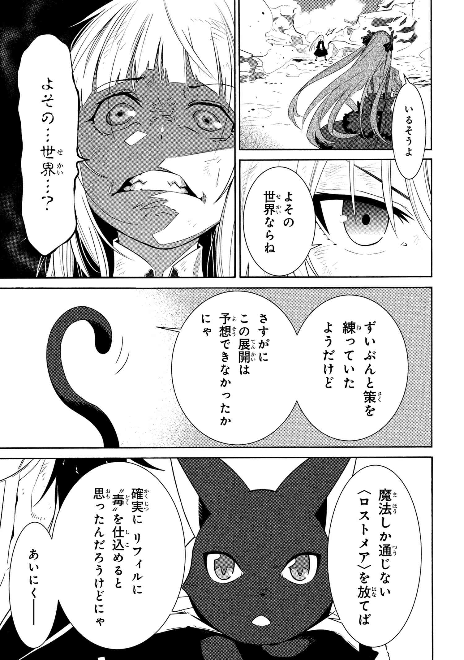 黄昏メアレス-魔法使いと黒猫のウィズChronicle- 第14.1話 - Page 25