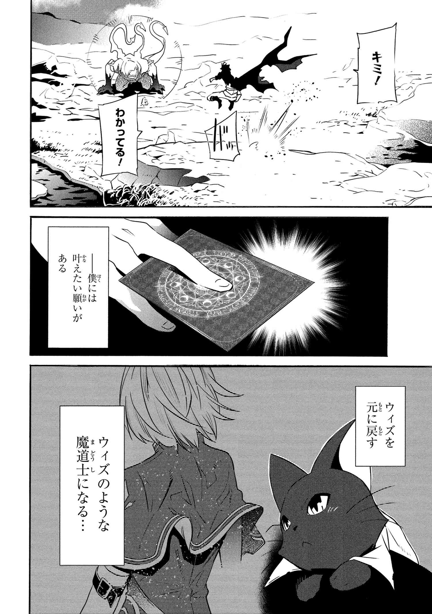 黄昏メアレス-魔法使いと黒猫のウィズChronicle- 第14.3話 - Page 36