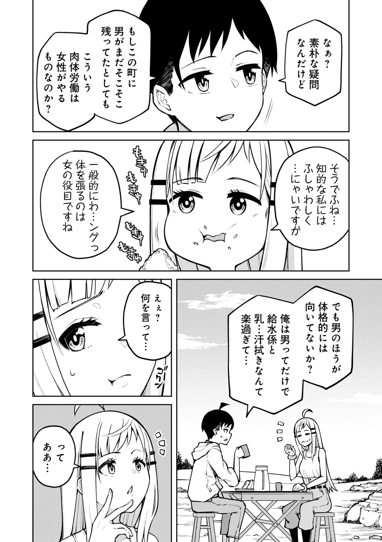 貞操逆転異世界でスケベな美女たちに囲まれながら冒険者生活 第6.1話 - Page 4