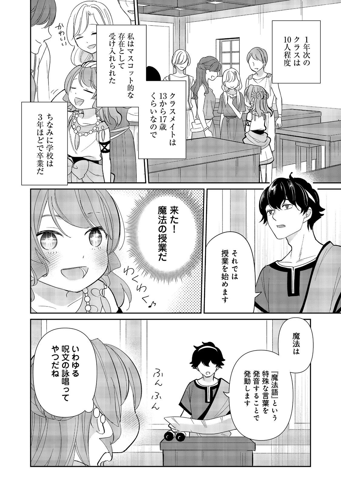 転生大魔女の異世界暮らし～古代ローマ風国家で始める魔法研究～@COMIC 第3話 - Page 7