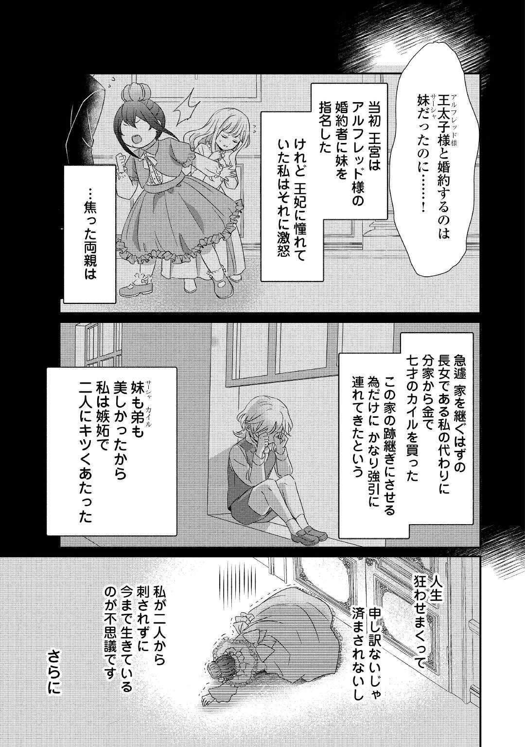 転生侯爵令嬢奮闘記ーわたし、立派にざまぁされてみせます！ 第1話 - Page 27