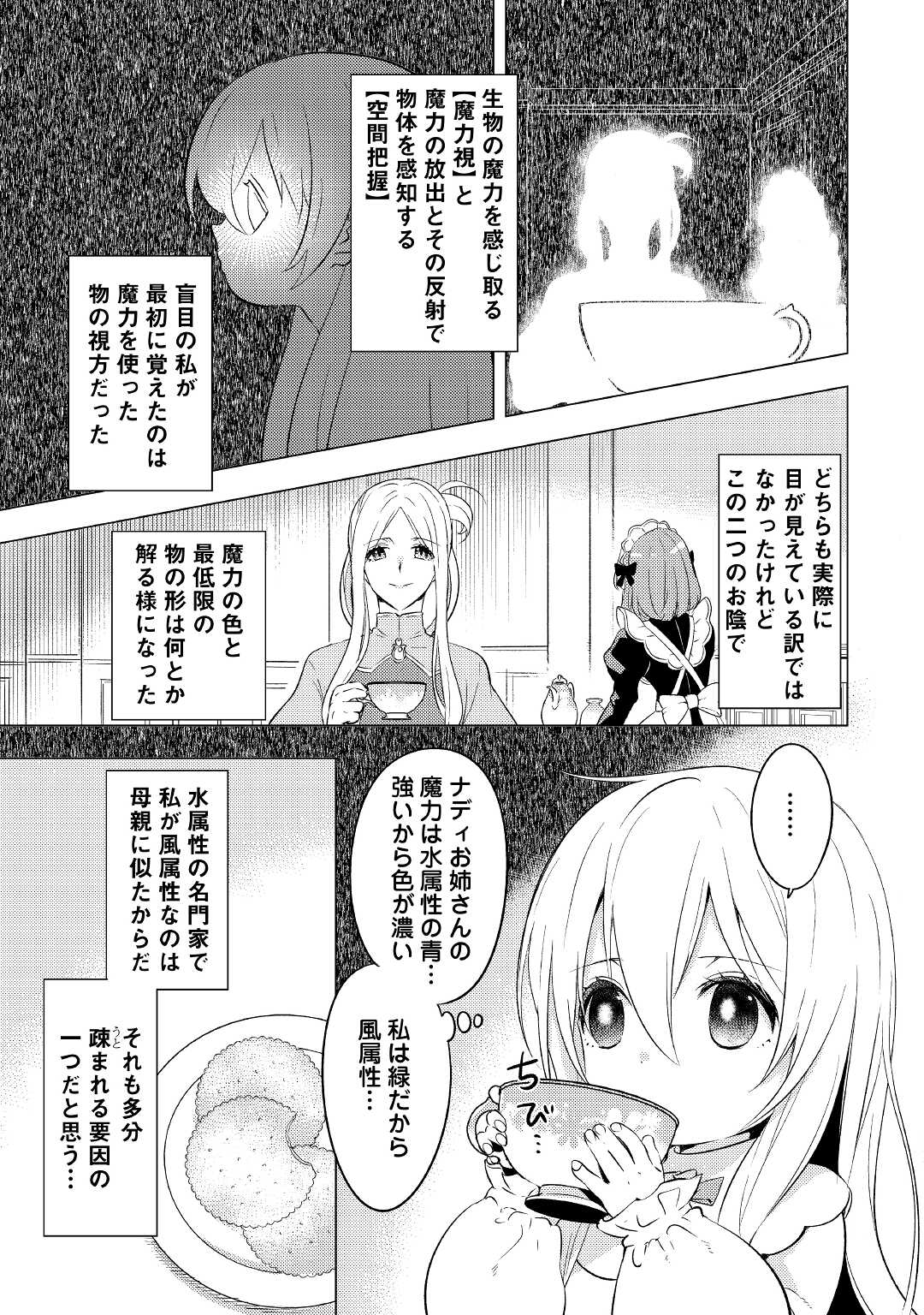 転生先は盲目幼女でした　～前世の記憶と魔法を頼りに生き延びます～ 第2話 - Page 3