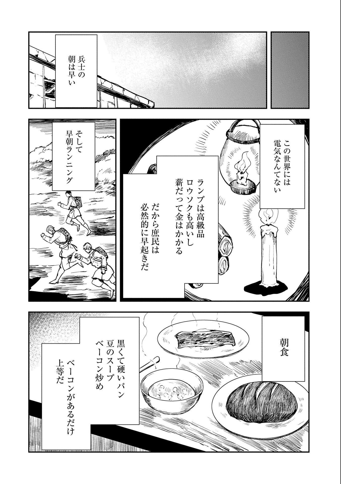 転生したら兵士だった？！～赤い死神と呼ばれた男～ 第1話 - Page 32