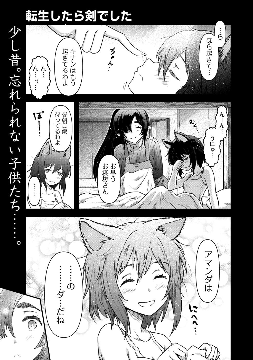 転生したら剣でした 第27話 - Page 1