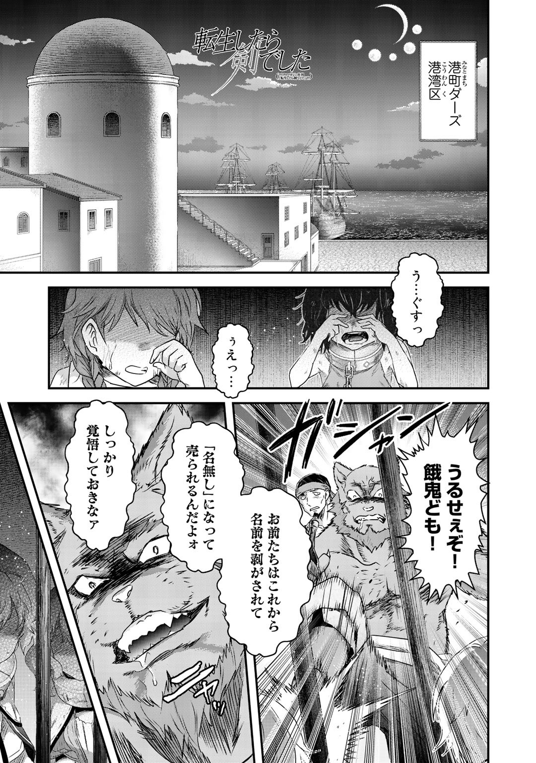 転生したら剣でした 第42.1話 - Page 1