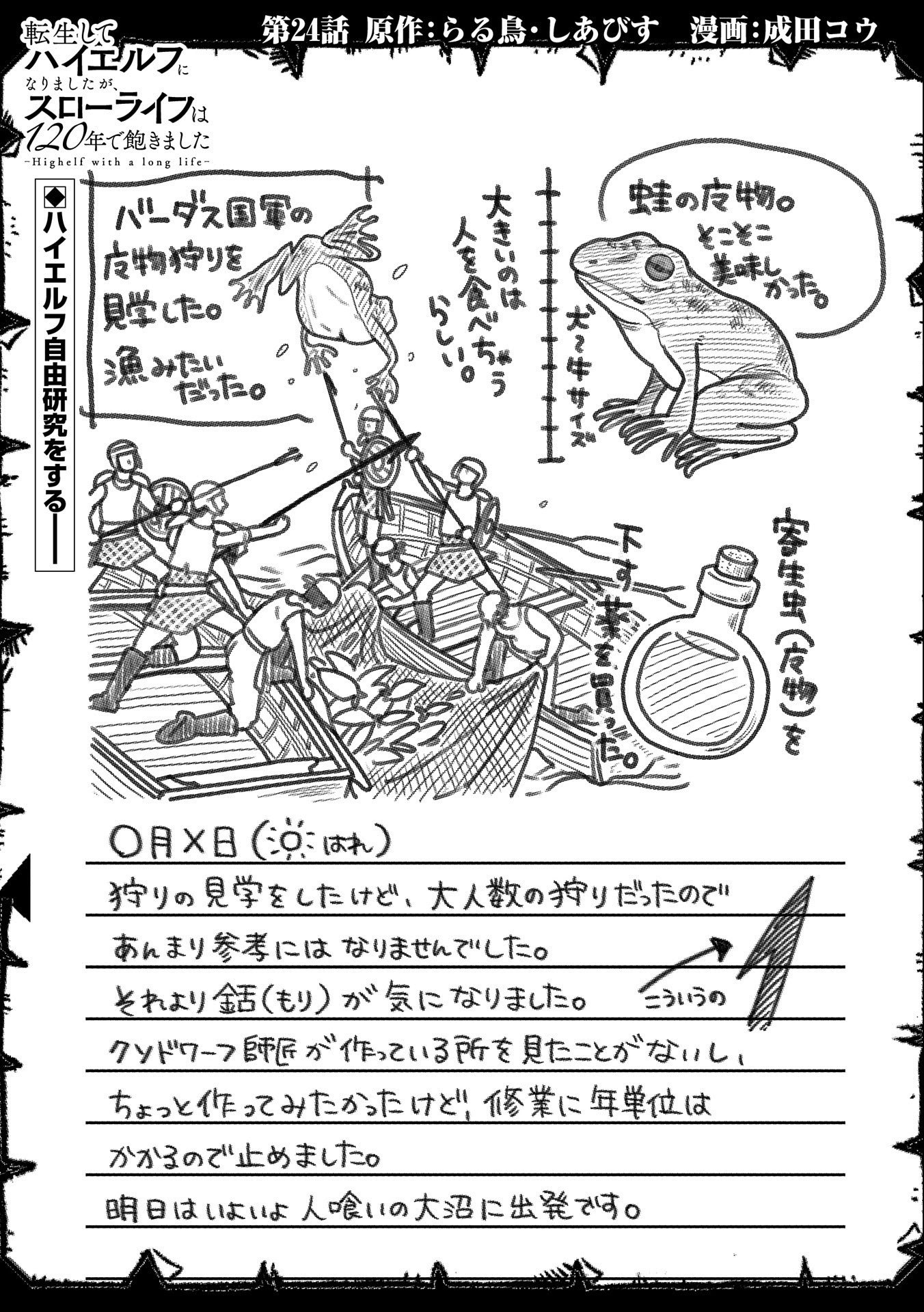 転生してハイエルフになりましたが、スローライフは120年で飽きました 第24話 - Page 1