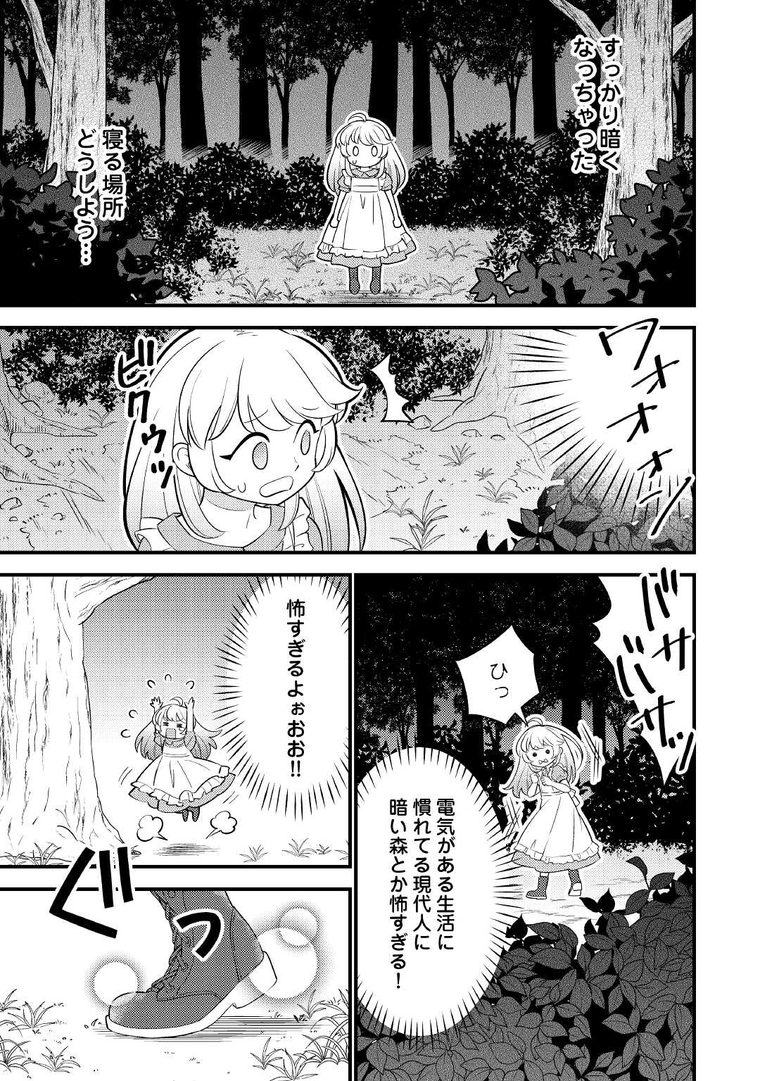 転生幼女はお詫びチートで異世界ごーいんぐまいうぇい 第1話 - Page 13